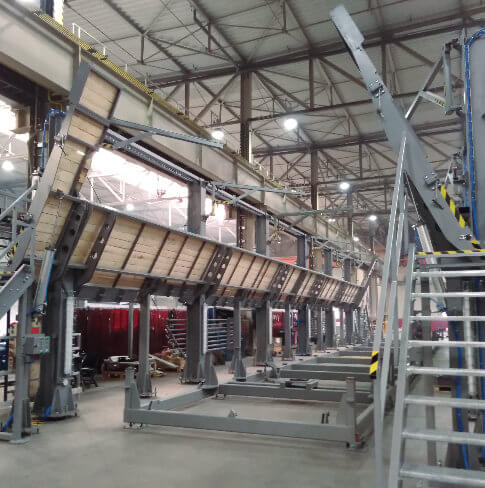 Kompletter Waggon | Slavia Production Systems a.s.