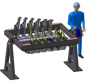 Montagevorrichtungen | Slavia Production Systems a.s.